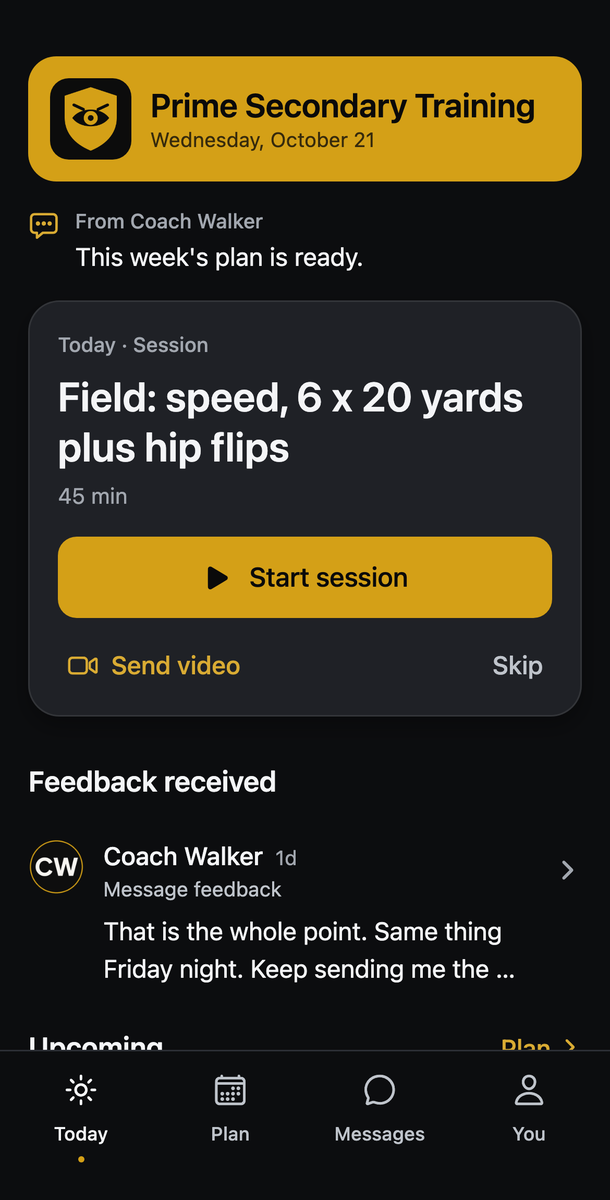 Today in the SnapMind Training app