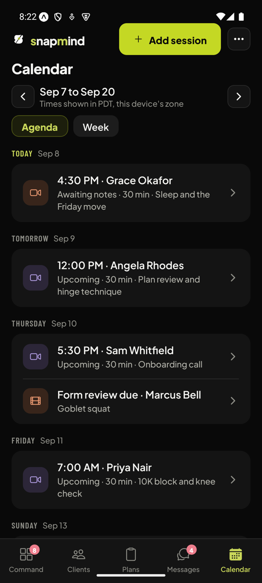 Calendar